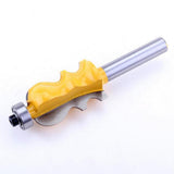 Maxbell Carbide 8mm Shank Molding Router Bits Wood Milling Cutter Durable Power Tools 1-3/8 Inch Cutting Length - Aladdin Shoppers