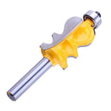 Maxbell Carbide 8mm Shank Molding Router Bits Wood Milling Cutter Durable Power Tools 1-3/8 Inch Cutting Length - Aladdin Shoppers