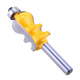 Maxbell Carbide 8mm Shank Molding Router Bits Wood Milling Cutter Durable Power Tools 1-3/8 Inch Cutting Length - Aladdin Shoppers