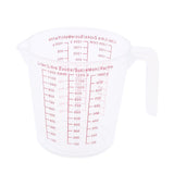 1200ml Transparent Cup with Scale Plastic Measuring Cup Measuring Tools For Baking Kitchen Tools - Aladdin Shoppers
