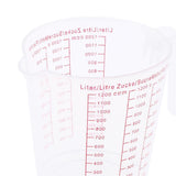 1200ml Transparent Cup with Scale Plastic Measuring Cup Measuring Tools For Baking Kitchen Tools - Aladdin Shoppers