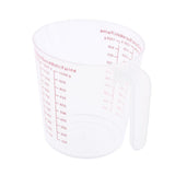 1200ml Transparent Cup with Scale Plastic Measuring Cup Measuring Tools For Baking Kitchen Tools - Aladdin Shoppers