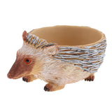 Creative Vivid Hedgehog succulent plant landscape resin flowerpot - Aladdin Shoppers