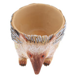 Creative Vivid Hedgehog succulent plant landscape resin flowerpot - Aladdin Shoppers
