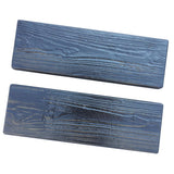 2Pcs Simulated Wood Grain DIY Plastic Garden Path Maker Mold Manually Paving Cement Brick Mould Stepping Stone Road Making Tool - Aladdin Shoppers