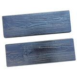 2Pcs Simulated Wood Grain DIY Plastic Garden Path Maker Mold Manually Paving Cement Brick Mould Stepping Stone Road Making Tool - Aladdin Shoppers