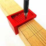 Mini Aluminium Alloy T-Shaped Cave Ruler Wood Marking Gauge for Home Improvement - Aladdin Shoppers