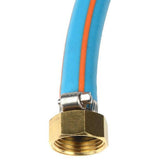 Maxbell 2pcs Brass Hose Fittings 5/8 Garden Hose Repair Mender Male Female Connector