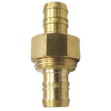 Maxbell 2pcs Brass Hose Fittings 5/8 Garden Hose Repair Mender Male Female Connector