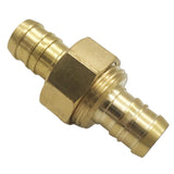 Maxbell 2pcs Brass Hose Fittings 5/8 Garden Hose Repair Mender Male Female Connector