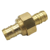 Maxbell 2pcs Brass Hose Fittings 5/8 Garden Hose Repair Mender Male Female Connector