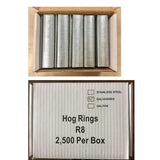 Hog Ring Pliers Manual C Typel Plier Tool with 2500pcs C Type Clips Hog Ring