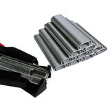 Hog Ring Pliers Manual C Typel Plier Tool with 2500pcs C Type Clips Hog Ring
