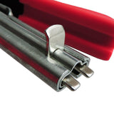 Hog Ring Pliers Manual C Typel Plier Tool with 2500pcs C Type Clips Hog Ring