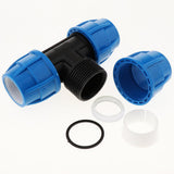 Maxbell 50 Mm Push Fittings Kit Quick Release Union Tee Tube Fittings Push Lock - Aladdin Shoppers