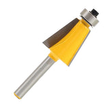 Maxbell 11.25 Degree Chamfer Edge Forming Router Bit, 1/4inch Shank - Aladdin Shoppers