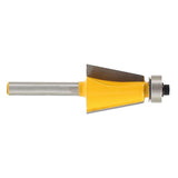 Maxbell 11.25 Degree Chamfer Edge Forming Router Bit, 1/4inch Shank - Aladdin Shoppers