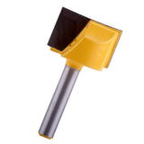 Maxbell 1/4 Inch Shank 1 Inch Diameter Bottom Cleaning Router Bit Woodworking Milling Cutter - Aladdin Shoppers