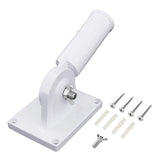 Maxbell 2pcs 180 Deg Adjustable Holder Bracket Metal And Plastic Flag Pole w/ Screws