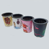 Maxbell 2x Self Watering Planter Pot Cup-shaped Cat
