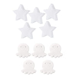 Maxbell 15Pcs Oil-Absorbing Sponge Swimming Pool Accessory Octopus Shape Scum Sponge