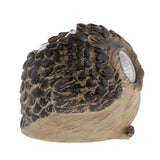 Maxbell 2pcs  Resin Animal Garden Statue Solar Powered  Garden Light Brown Owl