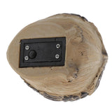 Maxbell 2pcs  Resin Animal Garden Statue Solar Powered  Garden Light Brown Owl