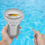 Maxbell 2pcs pH CL2 Chlorine Level Meter Water Quality Monitor for Swimming Pool