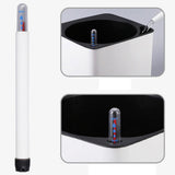 Maxbell 3Sizes Self Watering Planter Pot  for Herbs w/Water Level Indicator White