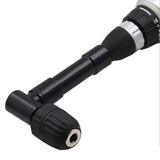 Maxbell 2xRight Angle Bend Extension 90 Degree Drill Adaptor Electric Drill Tool
