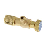 Maxbell R22 & R410 Refrigeration Ball Valve Adapter Fluorine Safety Valve Connector