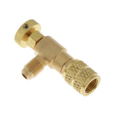 Maxbell R22 & R410 Refrigeration Ball Valve Adapter Fluorine Safety Valve Connector