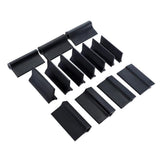 Maxbell 14pcs Flexible Contour Sanding Grip Set Rubber Sandpaper Block Polishing Pad