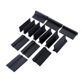 Maxbell 14pcs Flexible Contour Sanding Grip Set Rubber Sandpaper Block Polishing Pad