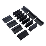 Maxbell 14pcs Flexible Contour Sanding Grip Set Rubber Sandpaper Block Polishing Pad