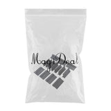 Maxbell 14pcs Flexible Contour Sanding Grip Set Rubber Sandpaper Block Polishing Pad