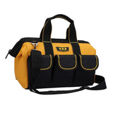 Maxbell Heave Duty Tool Bag Multi-Pockets Adjustable Shoulder Strap A Yellow 13 inch