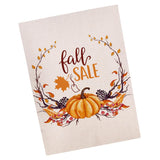 Maxbell Double Sided Burlap Halloween Applique Garden Flag Outdoor Decor Banner 3