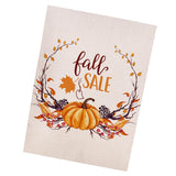 Maxbell Double Sided Burlap Halloween Applique Garden Flag Outdoor Decor Banner 3