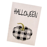 Maxbell Double Sided Burlap Halloween Applique Garden Flag Outdoor Decor Banner 4