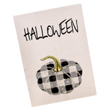 Maxbell Double Sided Burlap Halloween Applique Garden Flag Outdoor Decor Banner 4