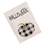 Maxbell Double Sided Burlap Halloween Applique Garden Flag Outdoor Decor Banner 4