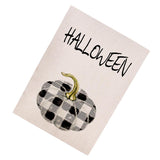 Maxbell Double Sided Burlap Halloween Applique Garden Flag Outdoor Decor Banner 4