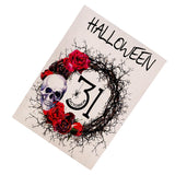 Maxbell Double Sided Burlap Halloween Applique Garden Flag Outdoor Decor Banner 5