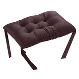 Maxbell 2XStudent Rectangle Chair Pads Classroom Bench Soft Seat Cushion Deep coffee