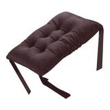 Maxbell 2XStudent Rectangle Chair Pads Classroom Bench Soft Seat Cushion Deep coffee