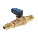 Maxbell Refrigeration Ball Valve Converter Connector 1/4 SAE fit Air Air conditioner
