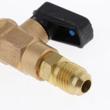 Maxbell Refrigeration Ball Valve Converter Connector 1/4 SAE fit Air Air conditioner
