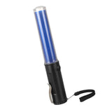 26cm 4 Mode Traffic Baton Light Stick LED Warning Torch Flashlight Blue