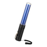 26cm 4 Mode Traffic Baton Light Stick LED Warning Torch Flashlight Blue